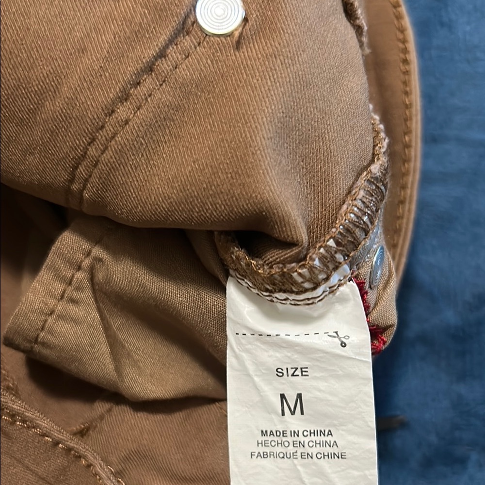 Royalty For Me Light Brown (Almond) Jeans - Picture 7 of 9